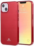 Etui i futerały do telefonów - OEM Futerał Jelly Mercury do iPhone 14 PLUS czerwony - miniaturka - grafika 1