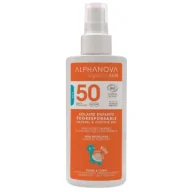Kremy dla dzieci - Alphanova Sun Kids Bio Spray przeciwsłoneczny dla dzieci SPF50 125 g - miniaturka - grafika 1
