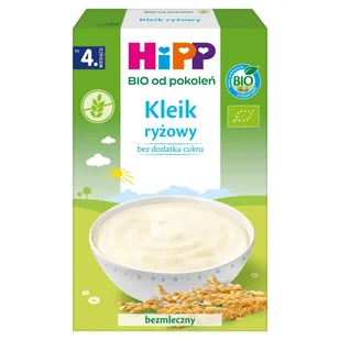 Hipp Kleik ryżowy po 4. miesiącu 200 g Bio - jedzenie - Kaszki dla dzieci - miniaturka - grafika 1