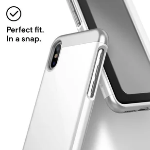 Caseology Savoy Case - Etui iPhone Xs / X (White) - Etui i futerały do telefonów - miniaturka - grafika 5