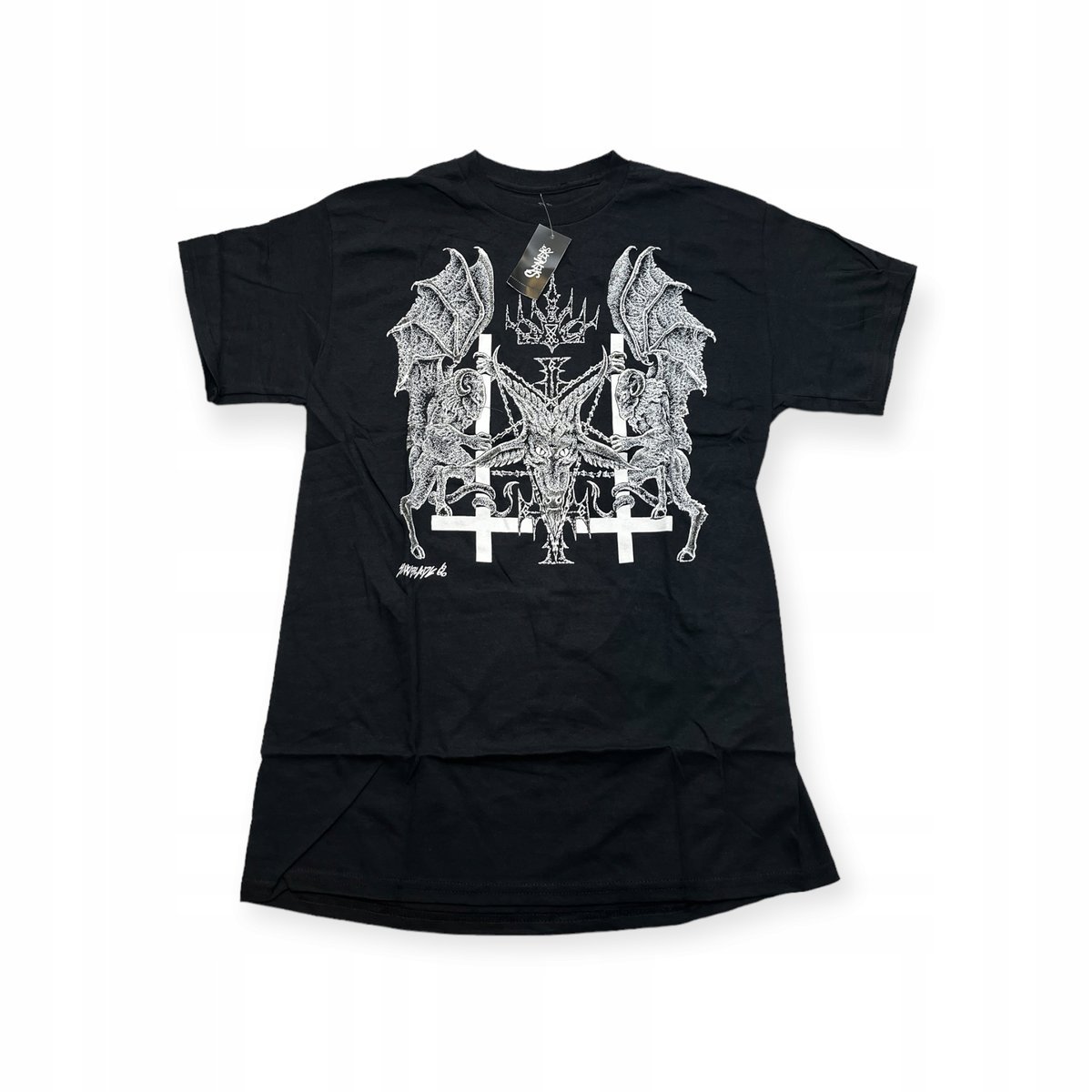 Koszulka T-shirt męski okrągły dekolt SPENCER'S nadruk M