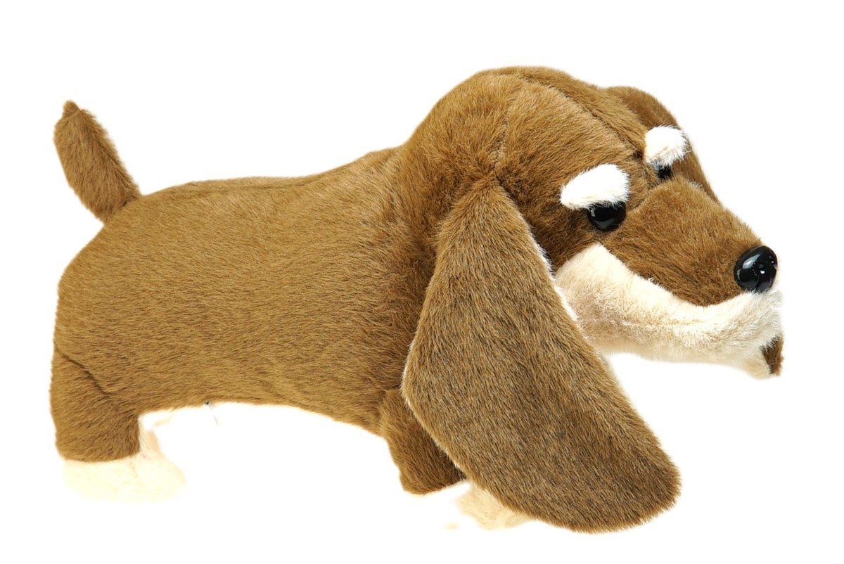 JAMNIK PIES PLUSZOWA MASKOTKA PRZYTULANKA PIESEK ZABAWKA 32cm