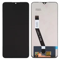 Części serwisowe do telefonów - Wyświetlacz LCD + ekran dotykowy XIAOMI Redmi 9 M2004J19AG M2004J19G TFT czarny - miniaturka - grafika 1