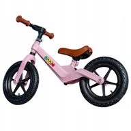 Rowerki biegowe - Rowerek Biegowy BOOM dla dzieci 2-5 lat Ultra Lekki Ergonomiczny RÓŻOWY - miniaturka - grafika 1