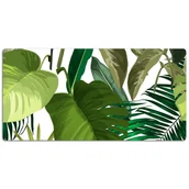 Podkładki na biurko - Duża podkładka na biurko Tropikalny liście 120x60cm, Dywanomat - miniaturka - grafika 1