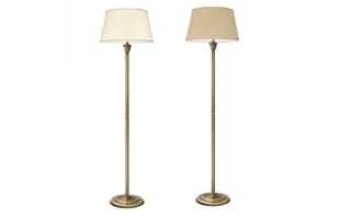 Lampa podłogowa z abażurem A-P1 - Lampy stojące - miniaturka - grafika 1