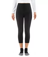 Spodnie damskie - Falke Cellulite Control 7/8 damskie spodnie do biegania z kompresją, Shape Legging z włókien funkcyjnych, 1 sztuka, legginsy czarne, różne rozmiary czarny czarny (Black 3000) L 38348 - miniaturka - grafika 1