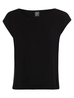 Piżamy damskie - Calvin Klein - Damska koszulka od piżamy, czarny - grafika 1