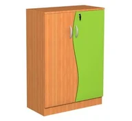 Meble do szkół i przedszkoli - Szafka szkolna Fala 21, szer. 800 mm - miniaturka - grafika 1