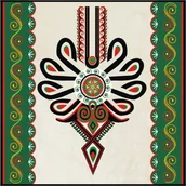 Szkolne artykuły papiernicze - Naklejka kwadratowa Podhale, Parzenica - miniaturka - grafika 1