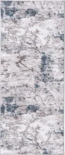 Chodnik dywanowy przecierany Vision szaro-granatowy 67 x 160 cm - Wykładziny - miniaturka - grafika 1