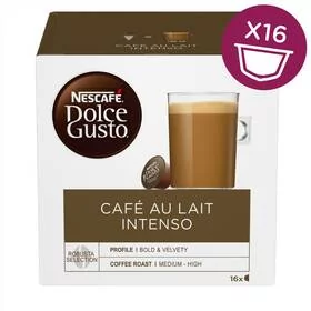 NESCAFÉ Dolce Gusto® Café au Lait Intenso kávové kapsle 16 ks - Kawa w kapsułkach i saszetkach NESCAFÉ Dolce Gusto® Café au Lait Intenso kávové kapsle 16 ks - Kawa w kapsułkach i saszetkach - miniaturka - grafika 1