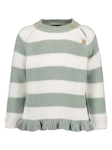 Blue Seven Sweter w kolorze szaro-białym - Bluzy i sweterki niemowlęce - miniaturka - grafika 1