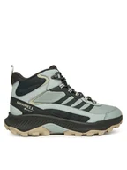Buty trekkingowe męskie - Merrell Trekkingi Speed Strike 2 Mid GORE-TEX J038383 Szary - miniaturka - grafika 1