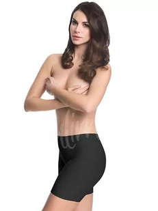 Bermudy Comfort Czarne (Rozmiar XXL) - Majtki damskie - miniaturka - grafika 1