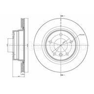 Szczęki hamulcowe - METELLI Tarcza hamulcowa 23-0818C - miniaturka - grafika 1
