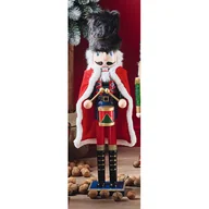 Ozdoby bożonarodzeniowe - Figurka drewniana dziadek do orzechów 60 cm - miniaturka - grafika 1