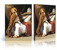 Ikony i obrazy sakralne - Ikona religijna Święty Grzegorz - miniaturka - grafika 1