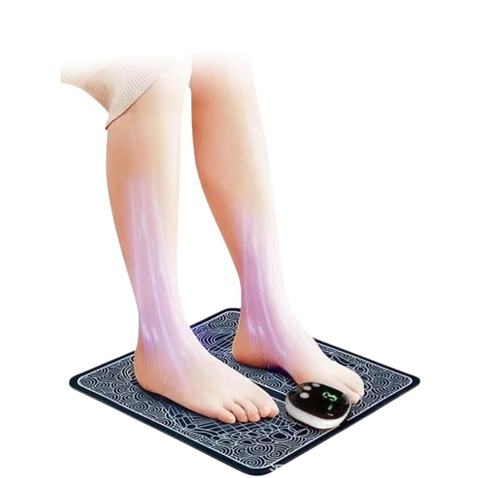 Fogari Elektryczny Masażer Do Stóp Ems Składany 8 Trybów 19 Poziomów Mocy