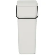 Kosze na śmieci - Brabantia Kosz do segregacji odpadów Sort & Go 40 l jasnoszary 214424 - miniaturka - grafika 1