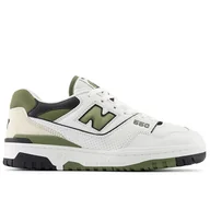 Buty sportowe męskie - Buty New Balance BB550DOB - białe - miniaturka - grafika 1