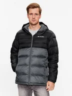 Odzież trekkingowa męska - Columbia Kurtka zimowa Buck Butte™ Insulated Hooded Jacket Szary Regular Fit - miniaturka - grafika 1