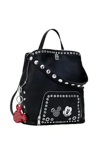 Desigual BACK_MICKEY ROCK SUMY, U, 2000 BLACK, Czarny (Black), 0, zwykły - Torebki damskie - miniaturka - grafika 1