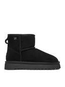 Śniegowce damskie - Nine West Śniegowce CEO-NASR-01 Czarny - miniaturka - grafika 1