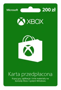 Microsoft E-KOD przedpłacona Xbox 200 zł - Kody i doładowania cyfrowe - miniaturka - grafika 1