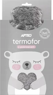 Duży Termofor Gumowy W Pokrowcu 2L Plusz Ogrzewacz - Termofory - miniaturka - grafika 2