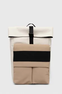 Calvin Klein plecak męski kolor beżowy duży gładki - Plecaki - miniaturka - grafika 1