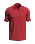 Koszulki męskie - Koszulka męska polo T-shirt męski bawełniany Polówka Stedman ST9050 Red M - miniaturka - grafika 1