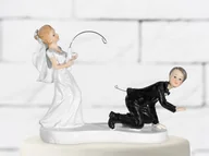Wesele i ślub - PartyDeco Figurka "Para Młoda z wędką", 1 szt. PF18 - miniaturka - grafika 1