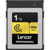 Karty pamięci - Lexar Cfexpress Pro Gold R1900/W1500 1Tb - miniaturka - grafika 1