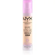 Korektory do twarzy - NYX Professional Makeup Bare With Me Concealer Serum Fair - miniaturka - grafika 1