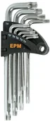 Klucze i nasadki - EPM PROFESSIONAL KOMPLET KLUCZY TORX TYP L T10-T50 9SZT DŁUGIE E-400-2670 [6682467] - miniaturka - grafika 1