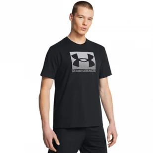 Męski t-shirt z nadrukiem Under Armour UA M Boxed Sports Updated Ss - czarny - UNDER ARMOUR - Koszulki sportowe męskie - miniaturka - grafika 1