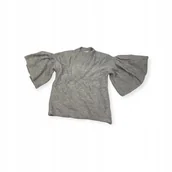 Bluzki damskie - Bluzka damska na krótki rękaw kaszmir Neiman Marcus XS - miniaturka - grafika 1