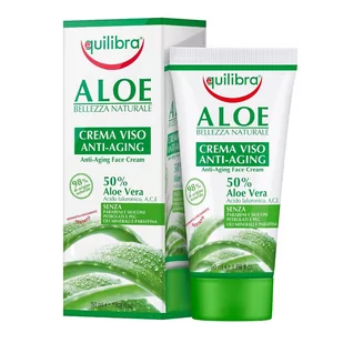 EQUILIBRA ALOESOWY PRZECIWSTARZENIOWY KREM DO TWARZY 50ml - Kremy do twarzy - miniaturka - grafika 4