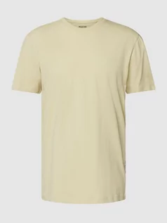 Koszulki męskie - T-shirt z detalem z logo model ‘ASPEN’ - grafika 1