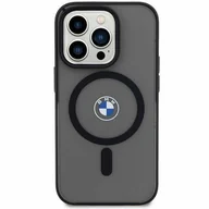Etui i futerały do telefonów - Etui BMW BMHMP14MDSLK iPhone 14 Plus 6.7" czarny/black hardcase Signature MagSafe - miniaturka - grafika 1