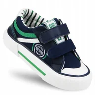 Buty dla dziewczynek - TRAMPKI dziecięce BIG STAR na rzepy JJ374315 22 - miniaturka - grafika 1