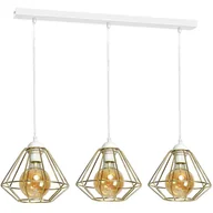 Lampy sufitowe - Milagro Lampa wisząca LUPO WHITE/GOLD 3xE27 MLP6267 - miniaturka - grafika 1