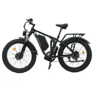 Dakeya Da03 Electric Bike  1000W*2 Motor  48V 22 4AH Battery  26*4-inch Tires  56km/h Max Speed  105km Range  Front