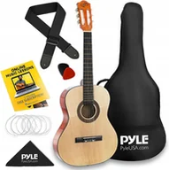Instrumenty muzyczne dla dzieci - GITARA AKUSTYCZNA 1/8 DLA POCZĄTKUJĄCYCH DLA DZIECI MŁODZIEŻY ZESTAW - miniaturka - grafika 1