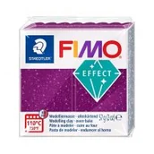 Masy plastyczne - Staedtler Masa termoutwardzalna Fimo Effect 57g fioletowy - miniaturka - grafika 1