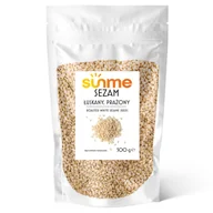 Zdrowa żywność - Sezam ziarno łuskany biały prażony 500 gram - miniaturka - grafika 1