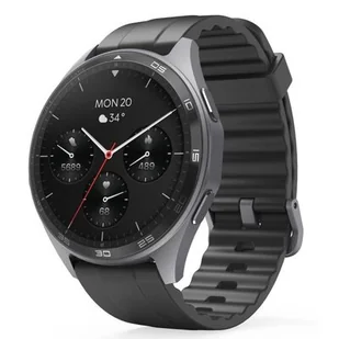 Hama Fit 7010 GPS Czarny - Smartwatch - miniaturka - grafika 1