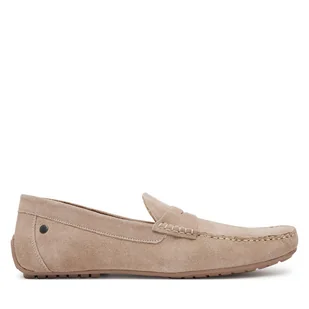 Mokasyny Jack&Jones Jfwjensen 12203636 Beżowy - Mokasyny męskie - miniaturka - grafika 1