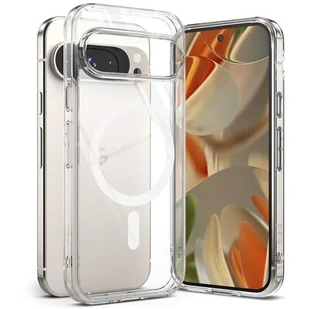 Etui RINGKE Fusion Magnetic MagSafe do Google Pixel 9/9 Pro Przezroczysty - Etui i futerały do telefonów - miniaturka - grafika 1